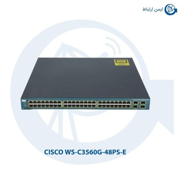 سوئیچ شبکه سیسکو WS-C3560G-48PS-E