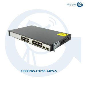 سوئیچ شبکه سیسکو WS-C3750-24PS-S