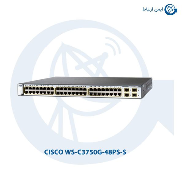 سوئیچ شبکه سیسکو WS-C3750G-48PS-S