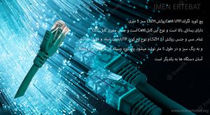 پچ کورد لگراند Cat6 UTP روکش LSZH سبز 5 متری