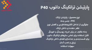 در تصویر پارتیشن ترانکینگ دانوب p40 را مشاهده می کنید.