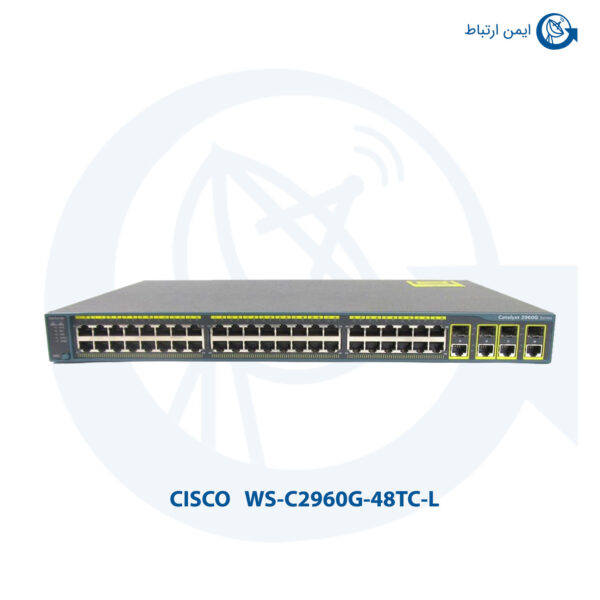 سوئیچ شبکه سیسکو مدل WS-C2960G-48TC-L