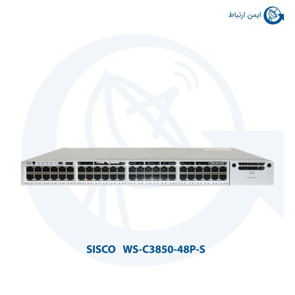 سوئیچ شبکه سیسکو WS-C3850-48P-S