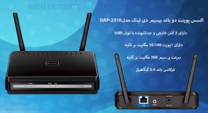 اکسس پوینت دو باند بیسیم دی لینک مدل DAP-2310