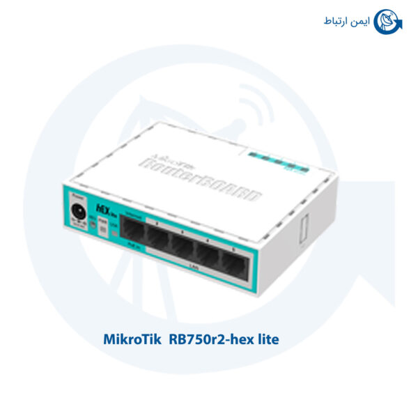 روتر mikrotik مدل RB750r2-hex lite