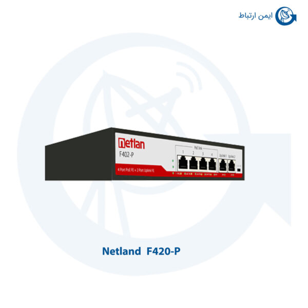 سوئیچ شبکه نت لند F420-P