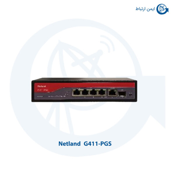 سوئیچ شبکه نت لند G411-PGS