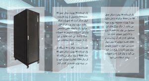 در این تصویر رک ایستاده 36 یونیت مبتکر عمق 80 مدل Base را در رنگ مشکی مشاهده می کنید.