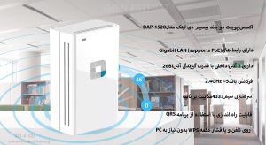 اکسس پوینت دو باند بیسیم دی لینک مدل DAP-1520