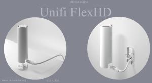  در این تصویر اکسس پوینت Unifi مدل FlexHD را مشاهده می کنید.
