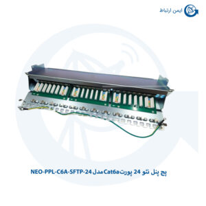 پچ پنل نئو 24 پورت NEO-PPL-C6A-SFTP-24