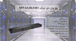 D-Link patch panel model NPP-6A2BLK481