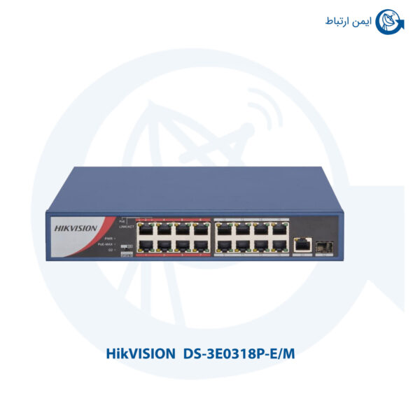 سوئیچ شبکه هایک ویژن DS-3E0318P-E/M