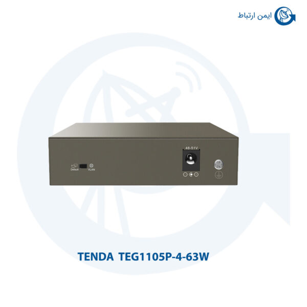 سوئیچ شبکه تندا مدل TEG1105P-4-63W